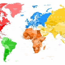 Continent maps