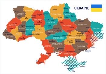  Magnetic map, illustrated, detailed