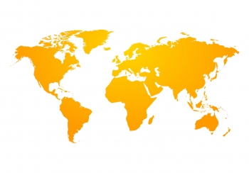  Magnetic map of world, illustrated
